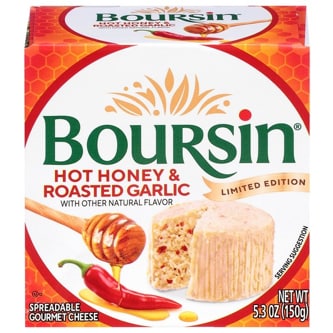 Boursin Gournay Cheese, Hot Honey & Roasted Garlic